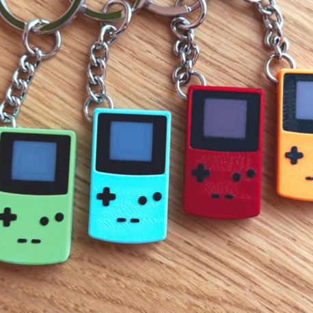 Mini Atari/Tetris Anahtarlık - 3D Anahtarlık