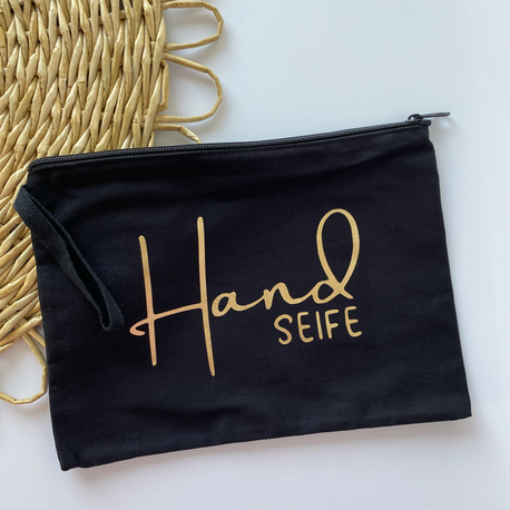 Hand Seife Siyah Renk Clutch 