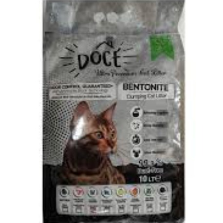 Doce 10 Lt Yoğun Aktif Karbonlu Kedi Kumu