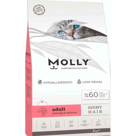 Molly Kedi Maması Karidesli Somonlu 2 Kg