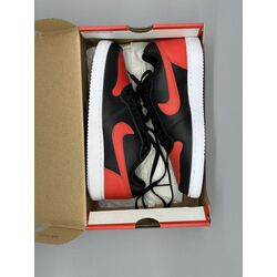 Nike Ebernon Low Black Habanero Red