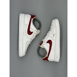 Nike Air Force 1 07 Essential White Gym Red