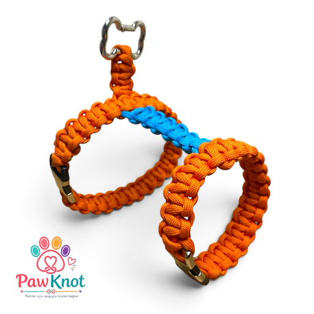 MiniBone Paracord Göğüs Tasması