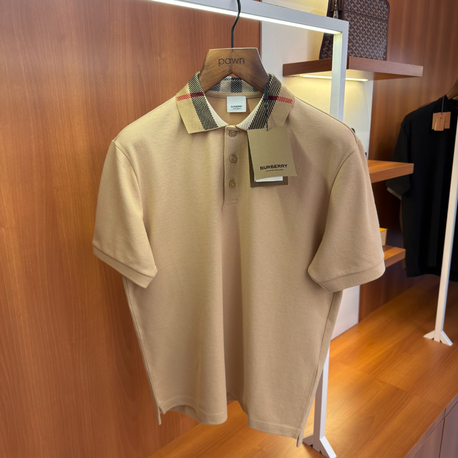 Burberry Özel Kumaşlı Ekose Detaylı T-shirt