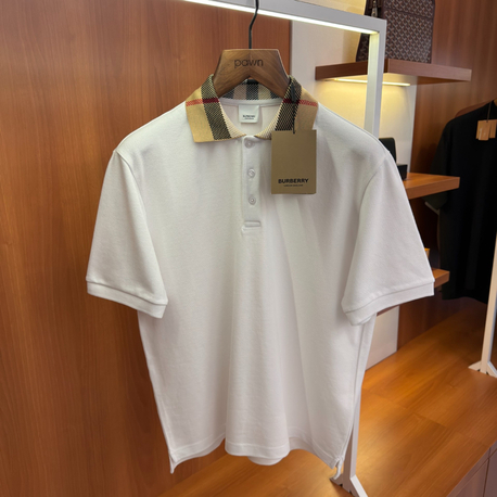 Burberry Özel Kumaşlı Ekose Detaylı T-shirt