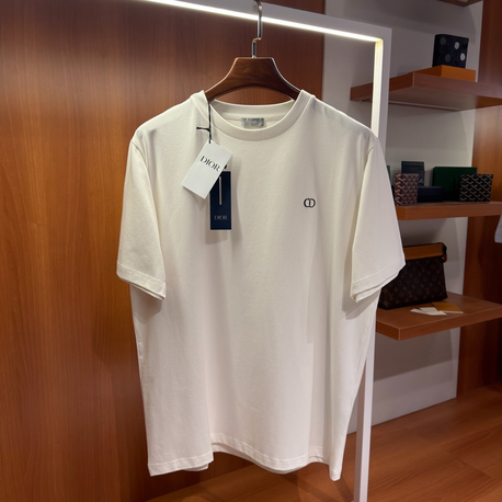 Dior Mini Logo İşlemeli T-shirt