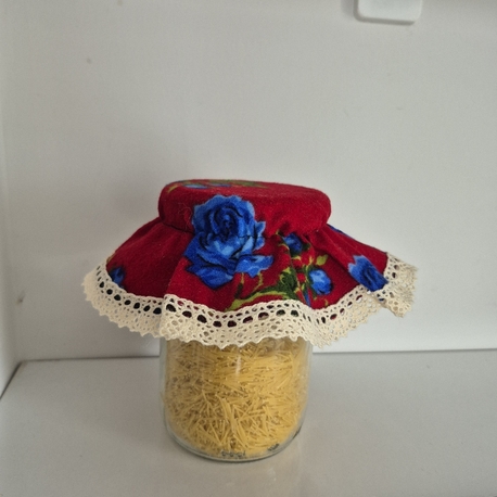 kavanoz kapağı örtüsü 
