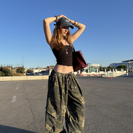 KAMUFLAJ EKSTRA BAGGY PANTOLON