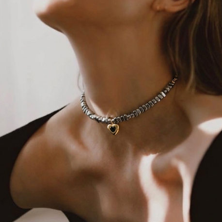 Midnight Heart | Hematite
