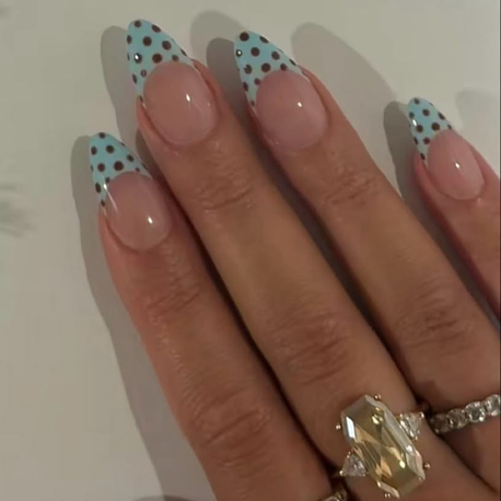 French Tiffany Blue Puantiye Set
