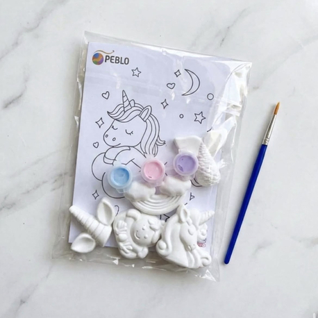 Unicorn Magnetli Taş Boyama Seti