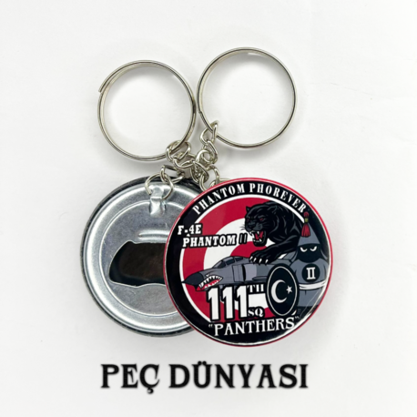 111.Panter Filo Açacaklı Anahtarlık