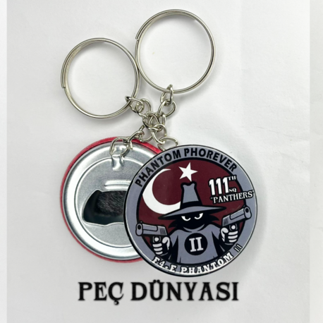 Silahlı Spook Açacaklı Anahtarlık