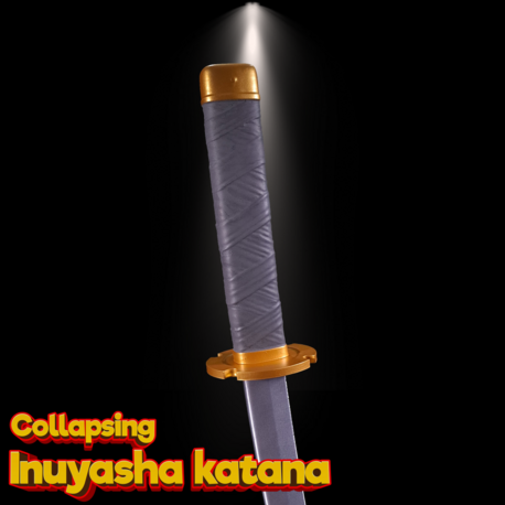 Katlanır Katana Inuyasha - BOYASIZ