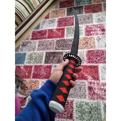Katlanabilen curved katana