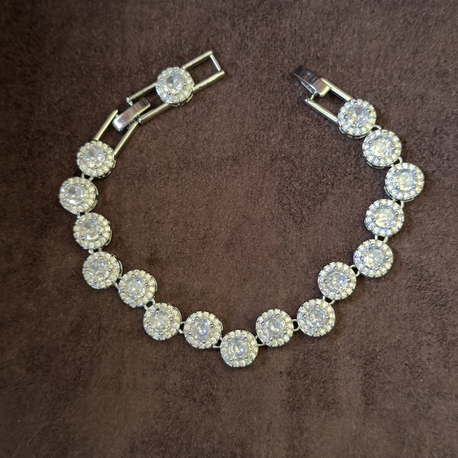 Luxury Halo Tennis ORBİ Bileklik 
