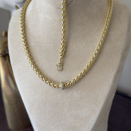 Özel Seri 14k Aris Kolye & Bileklik Set 