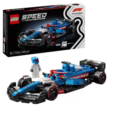LEGO SPEED CHAMPİONS VİSA CASH APP RB VCARB 01 F1 YARIŞ ARABASI 77246