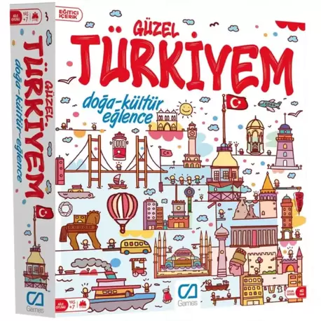 GÜZEL TÜRKİYEM KUTU OYUNU