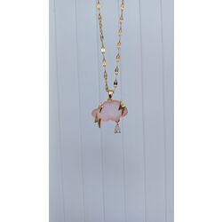 pembe Bulut kolye