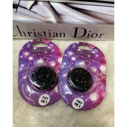 Siyah yuvarlak Pop socket Telefon Tutacağı 