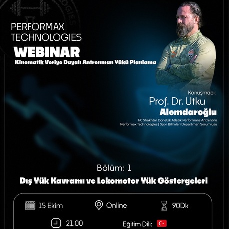 Dış Yük Kavramı ve Lokomotor Yük Göstergeleri (Offline)