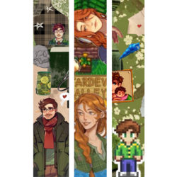 3 adet kitap ayracı harvey leah alex