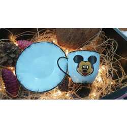 Mickey Mouse Türk Kahvesi Fincanı