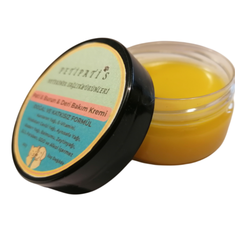 Pati & Burun Kremi 50 gr - Doğal Yalanabilir Kedi & Köpek Bakım Balmı