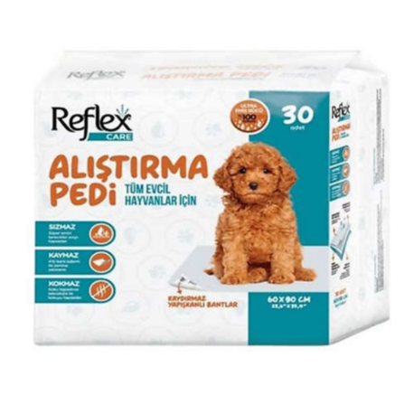 Reflex Care Kaydırmaz Köpek Alıştırma Pedi 60x90cm (30'lu)