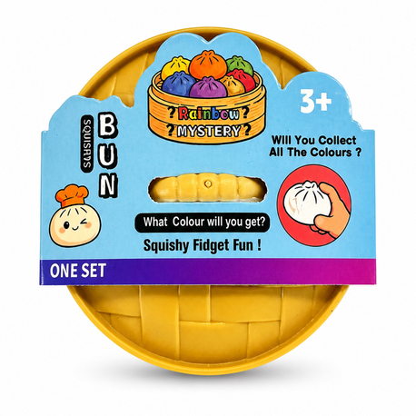 Squishy Bun Gizemli Renkli