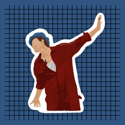 Harry Styles Adore You MV Sticker