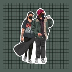 Harry&Louis Larry Stylinson Sticker