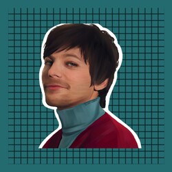 Louis Tomlinson Sticker
