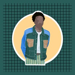 Stranger Things Caleb McLaughlin Sticker