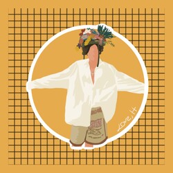 Harry Styles Golden Sticker