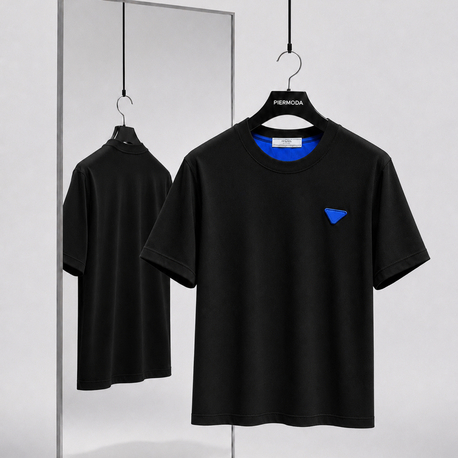 Prada ince kırışmaz kumaş    T-shirt ( İthal )