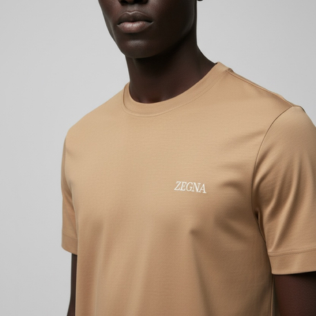 Zegna     merserize  cotton T-shirt 