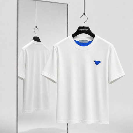 Prada ince kırışmaz kumaş    T-shirt ( İthal )