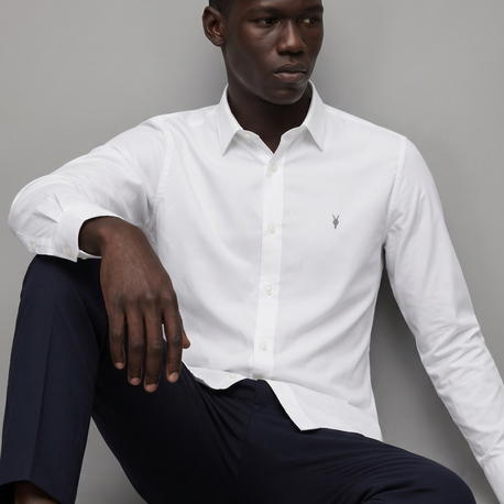 AllSaints  Gabardin  pamuk Gömlek 