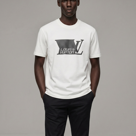 Louıs Vuıtton  premıum  cotton    T-shirt 