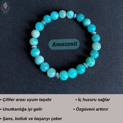 Amazonit Taşı Bileklik