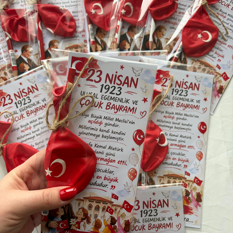 Balon kalem ayraç set