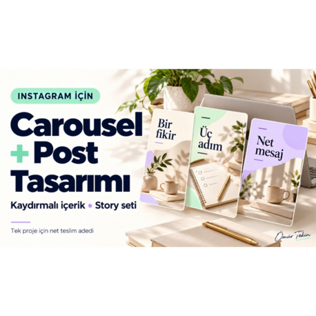 Pikseliva · Instagram Carousel ve Post Tasarımı