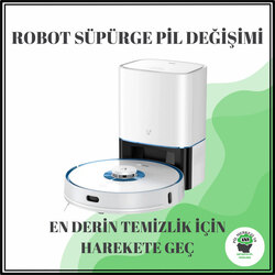 Robot Süpürge Bataryaları