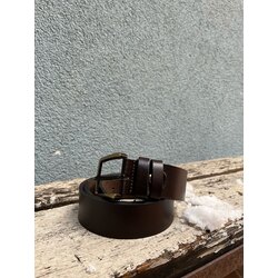 Hakiki Deri Unisex Kahverengi Spor Kemer