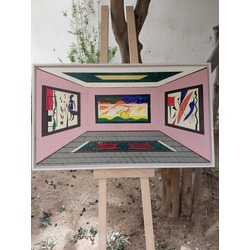 Ennio Puccinelli Oil on Canvas (13 paintings expertised by an Art Gallery in Tuscany)