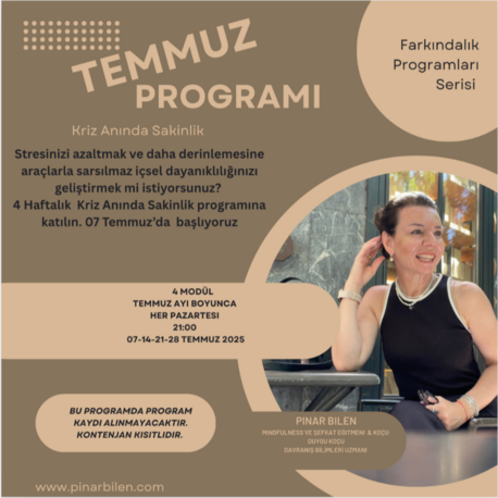 Kriz Anında Sakinlik