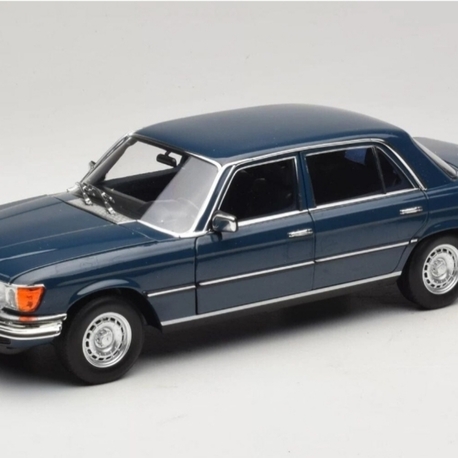 1:18 NOREV 1979 MERCEDES BENZ 350 SEL W116 HANSA BLUE