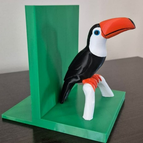 Tukan Kuşu Kitap Tutucu
